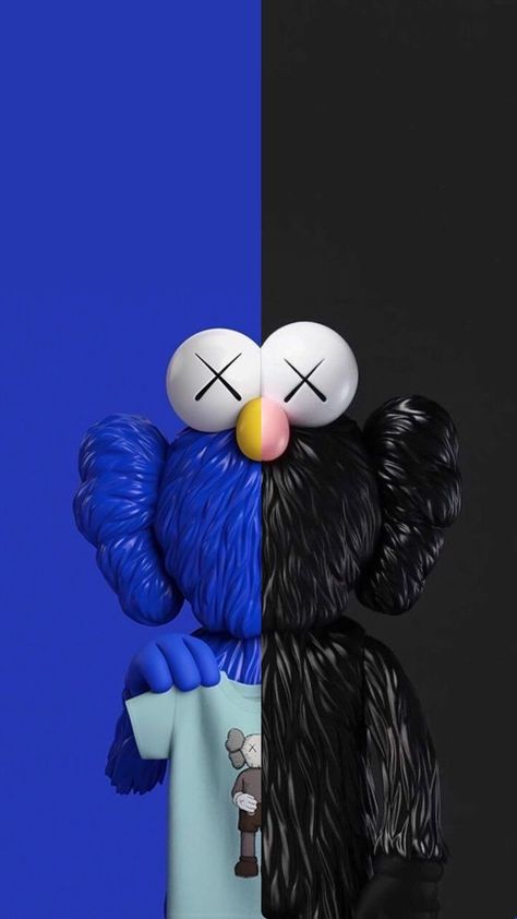 Kws Wallpaper, Kaws Blue Wallpaper, Blue Kaws Wallpaper, Kaw Wallpaper, Kaws Wallpapers, Blue Kaws, Cdg Wallpaper, Kaws Iphone Wallpaper, Hypebeast Iphone Wallpaper