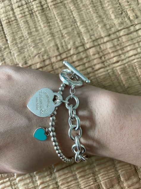 Tiffany Bead Necklace, Tiffany And Co Toggle Bracelet, Tiffany Blue Bracelet, Tiffany Toggle Bracelet, Tiffany Blue Heart Bracelet, Tiffany Bracelet Aesthetic, Tiffany Chunky Bracelet, Tifanny Bracelets, Tifanny And Co Bracelet