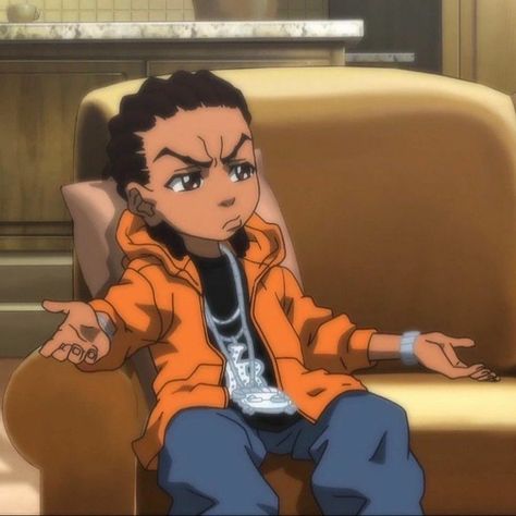 Hang Man on Instagram: “Bless Up” Boondocks Pfp, Riley Boondocks, Riley Freeman, The Boondocks Cartoon, 00s Style, Gentleman Aesthetic, Dinosaur Pictures, Theme Pictures, Swag Cartoon