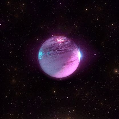 Pink Space Aesthetic Gif, Surreal Art Aesthetic Gif, Planet Gif Aesthetic, Little Big Planet Gif, Planet Pfp Aesthetic, Space Aesthetic Gif, Galaxy Pfp, Galaxy Gif, Space Pfp