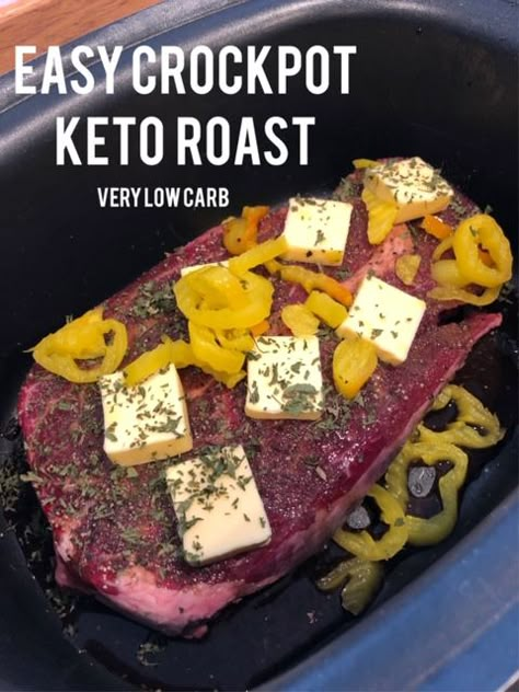 Easy Keto Mississippi Pot Roast – Living with Lady Keto Mississippi Pot Roast, Keto Roast, Chuck Roast Recipes, Mississippi Pot, Easy Crockpot Chicken, Ranch Pasta, Stew Chicken Recipe, Mississippi Pot Roast, Keto Crockpot Recipes