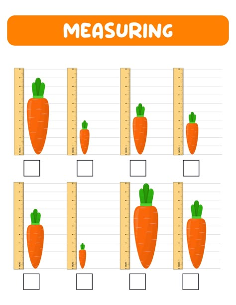 Download the Measuring length with ruler. Education developing worksheet. Game for kids.Vector illustration. practice sheets.Carrot measurement in inches. 16472313 royalty-free Vector from Vecteezy for your project and explore over a million other vectors, icons and clipart graphics! Illustration Practice, Measurement Worksheets, Muslim Kids Activities, Measuring Length, Preschool Tracing, Preschool Math Worksheets, Kindergarten Games, Kindergarten Math Activities, Alphabet Activities Preschool