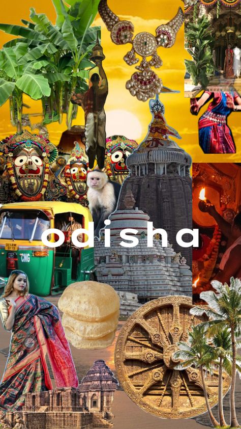 Odisha Aesthetic, Odisha Culture, South Indian Aesthetic, Travel Collage, Cliff Diving, Instagram Collage, Group Project, Pentecost, Ocean Sunset