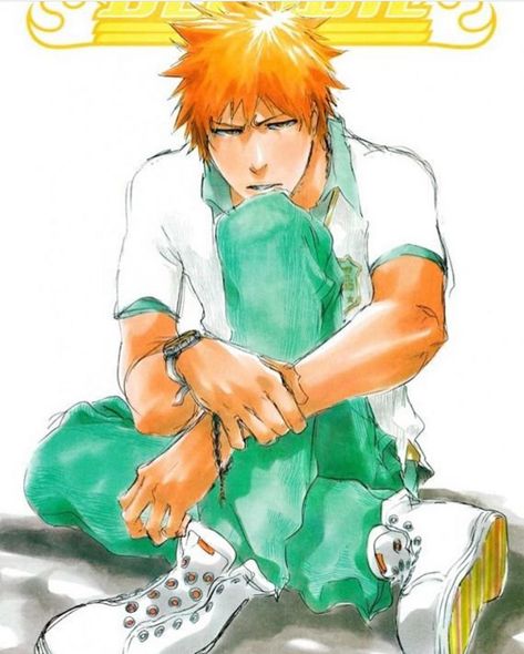 ichigo has the drip Bleach Orihime And Ichigo, Orihime X Ichigo, Orihime And Ichigo, Ichigo Orihime, Ichigo X Orihime, Bleach Orihime, Ichigo And Orihime, Ichigo Manga, Bleach Drawing