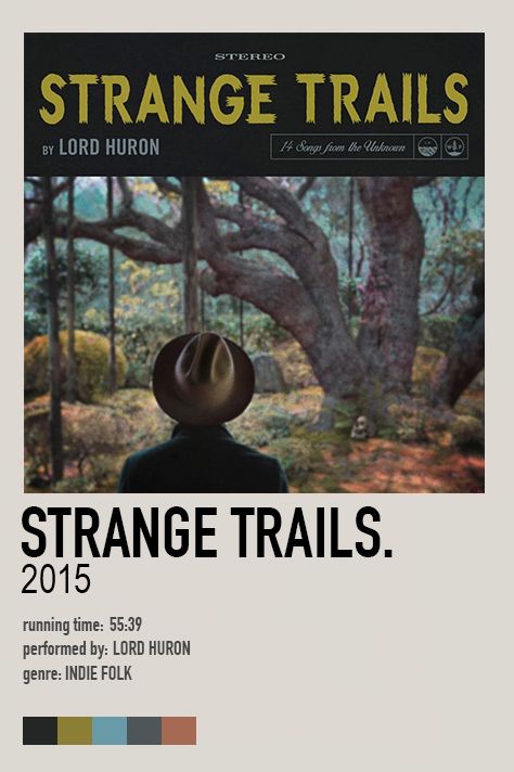 Strange Trails - Lord Huron (2015) Strange Trails, Picture Wall Bedroom, The Night We Met, Night We Met, Paintings For Living Room, Lord Huron, Vintage Music Posters, Wall Art Decor Prints, Dorm Art