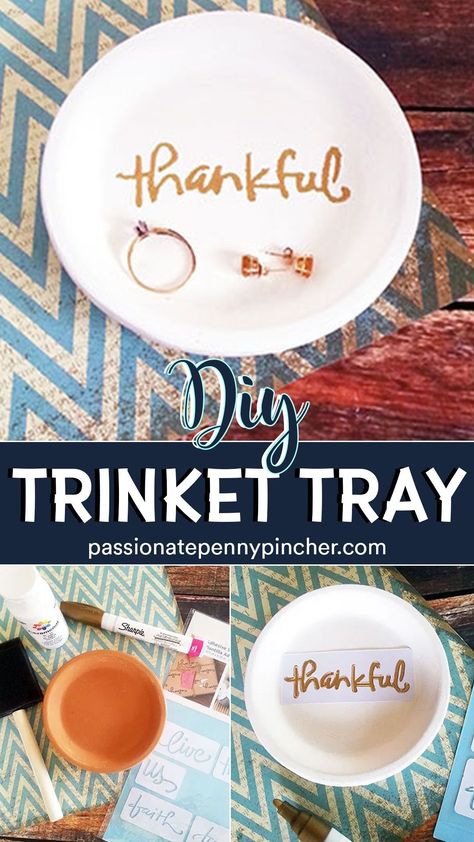 Find out how to make your own Trinket Tray in just a few easy steps. This fun craft project is for kids or adults and makes a great gift too! I love this cute trinket tray, and it would make such a delightful gift for someone – great for teacher appreciation, Christmas, Birthdays, or just because! How To Make Clay Trinket Dish, Trinket Dishes Diy, How To Make Clay Jewelry Tray, Homemade Trinket Dish, How To Make Trinket Dish, Diy Trinket Tray, How To Make Trinket Trays, Diy Trinket Dish, Polymer Clay Tray Jewelry Dish