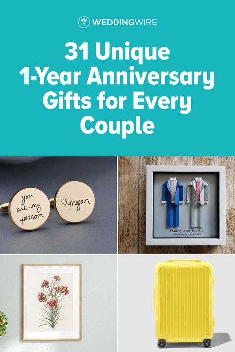 Looking for first anniversary gifts they'll love? Read on for traditional, modern, and thoughtful gifts to buy your spouse or the happy couple. Best First Anniversary Gifts For Him, 1st Year Wedding Anniversary Gifts Couple, First Anniversary Gifts For Couple, 1st Anniversary Gifts For Wife, 1 Year Anniversary Gift Ideas For Couple, First Year Wedding Anniversary For Him, First Wedding Anniversary Gift For Him, 1st Anniversary Gifts For Couple, 1st Wedding Anniversary Gift Ideas