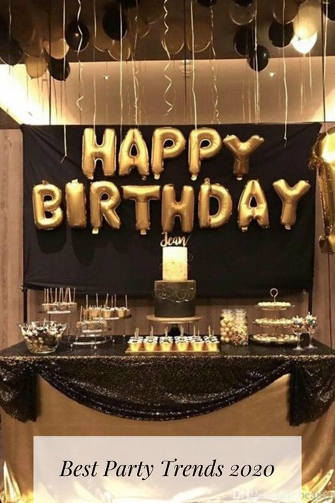 21 Birthday Ideas For Guys Decorations, Masquerade Birthday Party, Wedding Table Cloth, 50th Birthday Balloons, Guys 21st Birthday, Surprise Birthday Decorations, Birthday Party Table Decorations, 40th Birthday Party Decorations, Simple Birthday Decorations