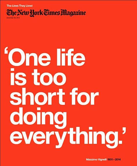 Book Text, Massimo Vignelli, Times Magazine, New York Times Magazine, Magazine Cover Design, Typographic Poster, New Times, Ny Times, Magazine Design