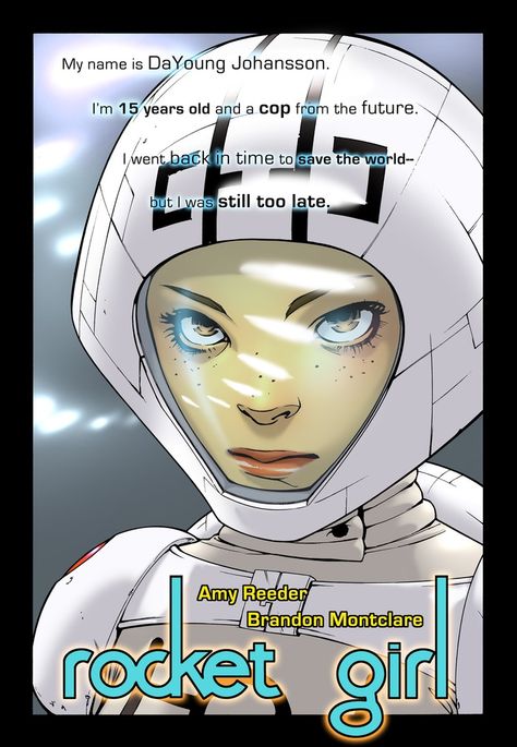 Rocket Girl #1 art by Amy Reeder from the Kickstarter page! Online Comic Books, Famous Comics, Comic Book Store, Rocket Girl, Space Girl, Space Suit, Image Comics, Digital Comic, Space Opera