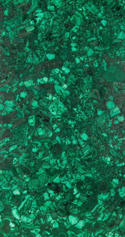 Malachite with Golden Inlay - Collection - SolidNature Aditi Gupta, Elle Decoration, Green Malachite, Malachite Stone, Stone Texture, Stone Design, Elle Decor, Jade Green, Semiprecious Stones