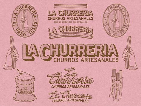 Explore thousands of high-quality churro images on Dribbble. Your resource to get inspired, discover and connect with designers worldwide. Timeless Branding, Logo Design Illustration, Web Design Typography, Shop Branding, Inspiration Logo, Branding Logo Design, Graphic Design Studios, Retro Logo, Retro Illustration