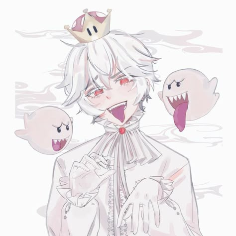 Boosette Fanart Icon, Boo Fanart Mario, King Boo Cosplay Male, King Boo Icon, Booette Fan Art, King Boo Cosplay, Boosette Fanart, King Boo Fanart, Boo Mario Bros