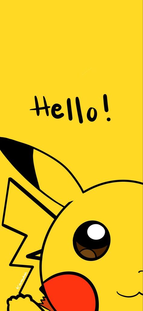 Pikachu wallpaper | Papel de parede wallpaper, Pokemon, Animes wallpapers Picacho Pokemon Wallpaper, Pikachu Wallpaper Iphone Cute Pokemon, Yellow Anime Wallpaper, Yellow Wallpaper Iphone, Wallpaper Pikachu, Yellow Anime, Wallpaper Pokemon, Pikachu Wallpaper Iphone, Yellow Pokemon