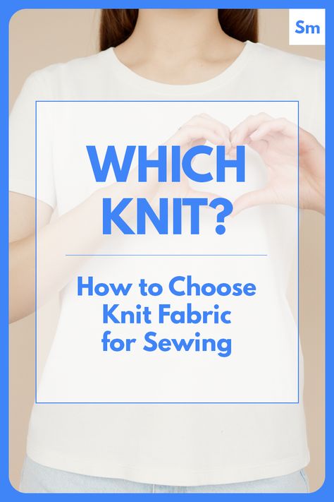 Knit garments are fun to wear — and sew, once you get the hang of working with stretch material. But, how do you choose a knit fabric that’s just right for your next T-shirt, dress, or activewear? | sewing with knit fabric | types of knit fabric | knit fabric guide | sewing jersey knit fabric | fabric stretch guide | stretch fabric | how to sew stretch fabric | stretch fabric names Diy Sweatshirt Refashion, Sewing Knits, Knit Garments, Fabric Guide, Sweatshirt Ideas, Colorful Hairstyles, Sewing Tops, Diy Sweater, Sewing Pants