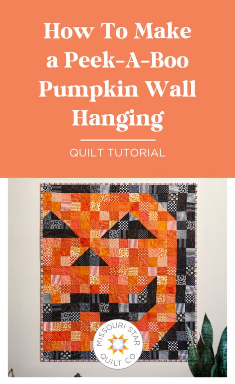 Try making this DIY Quilted Pumpkin Wall Hanging! Life is gourd! Create this charming pumpkin wall hanging with Misty just in time for Halloween! Pumpkin Wall Hanging, Pumpkin Quilt Pattern, Pumpkin Quilt, Orange Prints, Missouri Star Quilt Tutorials, Toothy Grin, Halloween Sewing Projects, Halloween Quilt Patterns, Quilting Guides