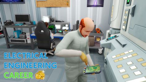 Mod The Sims - Electrical Engineering Career - UPDATED 11/2020 Sims 4 Jobs, Writer Career, Engineering Careers, Sims 4 Challenges, Sims 4 Teen, Sims Four, Jobs For Teens, Nursing Career, University Life