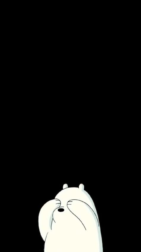 Polar Bear Cartoon Wallpaper, We Bare Bears Iphone Wallpaper, Polar Bears Wallpaper, Ice Bear Wallpaper Black, Cute Polar Bear Wallpaper, We Bear Bears Wallpapers, Smartwatch Wallpaper Aesthetic, Smartwatch Faces Background, Background For Home Screen