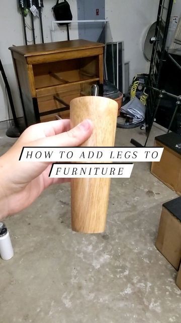 Carrie Ray / RayRedone on Instagram: "Attaching legs is an easy way to update any furniture and here's how to do it. 1. Buy legs (the set I bought came with the metal attachments). 2. Mark where you want to attach legs. 3. Drill hole for the metal attachment to be placed inside. 4. Place metal attachment in hole and screw it in place. 5. Twist on the legs Now I'm going to finish painting the lower portion of the dresser and put the drawers back in. For those asking, this is a "dipped" look. By Table Leg Extenders Diy, Blush House, Dresser Tall, Furniture Repurpose, Bed Legs, Old Chest, Leg Support, Health Planner, Dresser Makeover