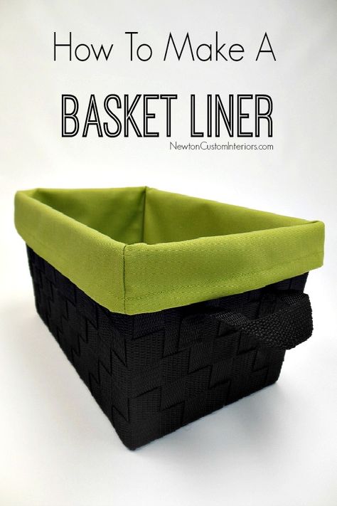 À faire !!! Fabric Basket Liners, Sewing Beginners, Make A Basket, Biking Diy, Tote Bag Tutorial, Basket Liners, Fabric Boxes, Diy Basket, Big Project