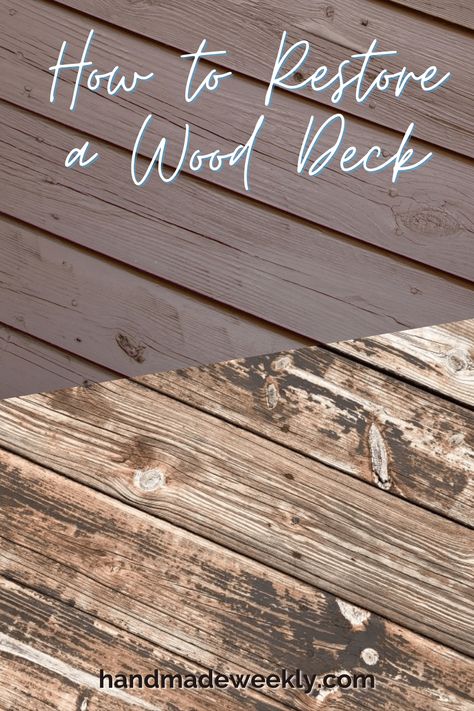 Refinish Wood Porch, Diy Deck Painting, How To Refinish A Deck, Refinish Deck Wood, Painting A Deck Wood Diy, Deck Colors For White House, Redoing Deck, Wood Deck Steps, Painted Wood Deck