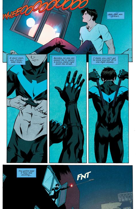 Love nightwing Women Of Dc Comics, Nightwing X Reader, Night Wing Fanart, Nightwing Fanart, Nightwing Comic, Batman Nightwing, Night Wing, Univers Dc, Im Batman