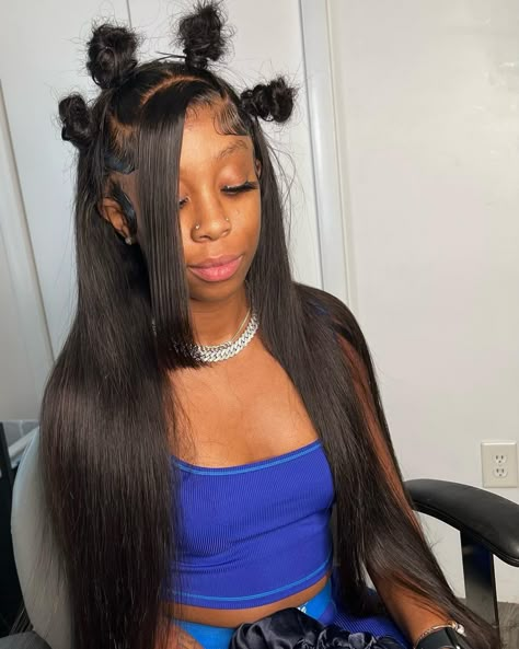 Exotic Hairstyles, Sleek Ponytail Hairstyles, Frontal Wig Hairstyles, Birthday Hairstyles, Stunning Hairstyles, Quick Weave Hairstyles, Quick Braided Hairstyles, Braided Hairstyles For Teens, Frontal Hairstyles