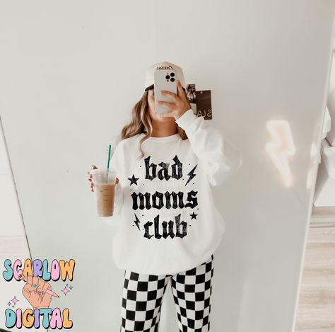 Bad Moms, Moms Club, Color Profile, Towels Design, Png Design, That Way, Digital Artist, Svg File, Digital Design