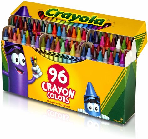 Crayola Crayon Colors, Crayola Box, Teacher Classroom Supplies, Birth Colors, Crayon Set, Cool School Supplies, Crayola Crayons, Color Crayons, Crayon Box