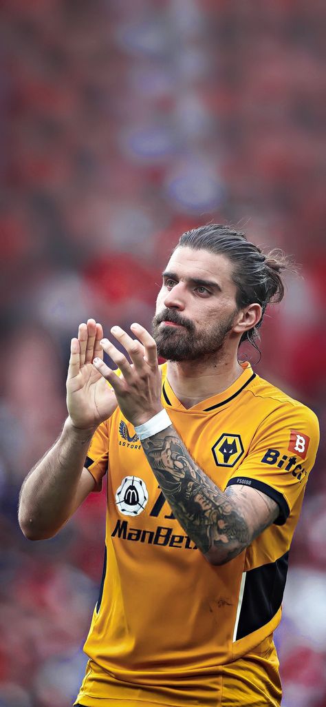 Ruben Neves Wallpaper, Wolverhampton Wanderers Fc, Soccer Accessories, Football Or Soccer, Team Goals, Wolverhampton Wanderers, Association Football, Simple Background Images, Wolverhampton