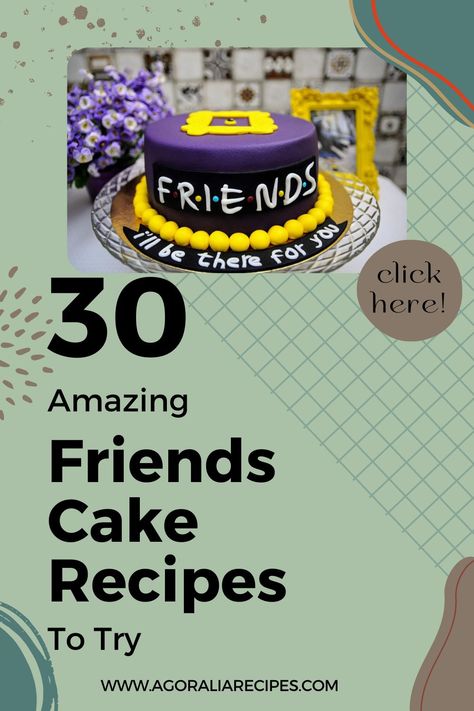 These Friends cake recipes are extremely unique in their structure and texture, with all sorts of details you would feel encouraged to try. This collection of cake recipes is in tribute to this iconic FRIENDS TV show. In the article, you will find Friends cake and Friends cake topper recipes to make a perfect cake for a birthday party. Have fun watching the videos, and try making the one you like the most. Friends Cake Birthdays, Cake For Friend, Friends Theme Cake, Friends Cake Design, Best Friend Cake, Friends Birthday Cake, Friends Cake, Buttercream Icing, Cakes For Women