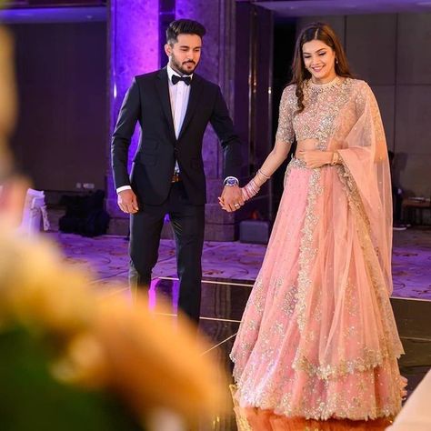 Saree Couple, Couple Dressing, Manish Pandey, Event Advertisement, Ring Photoshoot, Sonam Bajwa, Affan Waheed, Reception Stage, Engagement Look