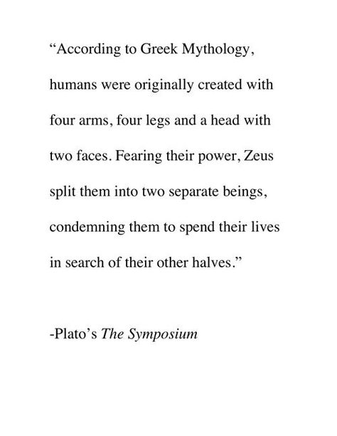 Plato on soulmates, "The Symposium" Greek Mythology Quotes, Quotes Greek, Vie Motivation, Literature Quotes, Literary Quotes, A Poem, Poem Quotes, Deep Thought Quotes, Infj