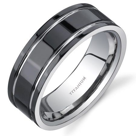 Affordable Rings, Rings For Him, Wedding Ring For Him, Comfort Fit Wedding Band, Black Wedding Band, Titanium Wedding Rings, Men's Wedding Bands, Titanium Wedding Band, Custom Wedding Rings