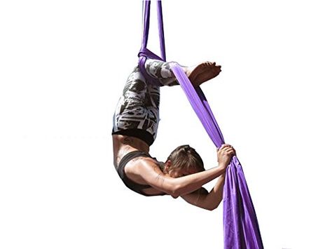 FLife Aerial Silks Standard Kit Pilates Yoga Flying Swing Aerial Yoga Hammock Silk Fabric for Yoga 10 yards of fabric Lavendar >>> Check this awesome product by going to the link at the image. (This is an affiliate link) Silk Yoga, Flying Yoga, Aerial Yoga Hammock, Aerial Silk, Yoga Hammock, Lowes Coupon, Aerial Silks, Pilates Yoga, Aerial Yoga