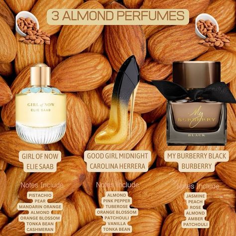 Frangance Perfume, Almond Perfume, Mix Bar Whipped Almond Perfume, Best Gourmand Perfume, Almond Scented Perfume, Gourmand Perfume, Fragrance Lab, Perfume Scents, Mandarin Orange