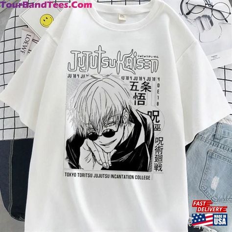 Jujutsu Kaisen T-Shirt Sweatshirt Check more at https://tourbandtees.com/product/jujutsu-kaisen-t-shirt-sweatshirt/ Jujutsu Kaisen Anime, Anime Shirt, White Sand, Jujutsu Kaisen, Jujutsu, For Everyone, Father's Day, Swift, Fan