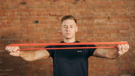 Arm Workout Videos, Resistance Band Workouts, Workouts For Beginners, Resistance Band Training, Band Workouts, Best Resistance Bands, Whole Body Workouts, Fat Burning Cardio, Resistance Band Workout