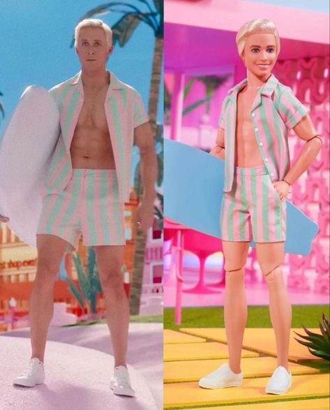 Ken Barbie Outfit Ideas, Ken Themed Outfits, Ken Outfits Barbie Movie, Barbie And Ken Outfit Ideas, Ken Inspired Outfits, Ken Outfit Ideas, Barbie Ken Outfit, Barbie And Ken Outfits, Oppenheimer Outfit