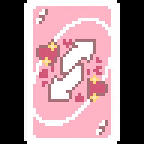 Pixel Art Uno Reverse Card, Card Pixel Art, Uno Reverse Card, Reverse Card, Uno Reverse, Perler Art, Beads Designs, Ios App Icon Design, Bead Ideas