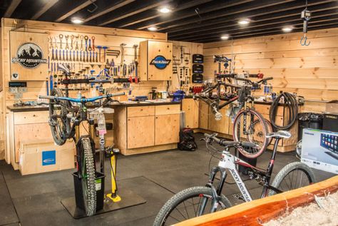 10 Upgrades for Less Than $100 That Will Radically Improve Your Mountain Bike's Performance - Page 2 of 2 - Singletracks Mountain Bike News Bicycle Garage, Cross Country Bike, Gear Room, Mountain Bike Handlebars, Bike Room, Downhill Bike, Bicycle Shop, Comfort Bike, Bike News