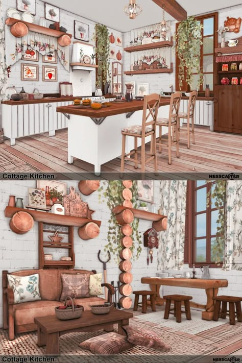 Cottagecore Living Room Sims 4 Cc, Sims 4 Cottagecore Living Room, Cottage Living Mods Sims 4, The Sims 4 Cottage Living Cc, Sims 4 Cc Cottagecore Kitchen, Sims 4 Cozy Kitchen Cc, Cottage Kitchen Sims 4, Sims 4 Cottage Core Bedroom, Sims 4 Cottage Kitchen Cc