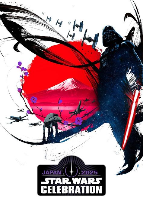 Darth Vader Meets Mount Fuji on Striking Star Wars Celebration Japan 2025 Key Art | StarWars.com