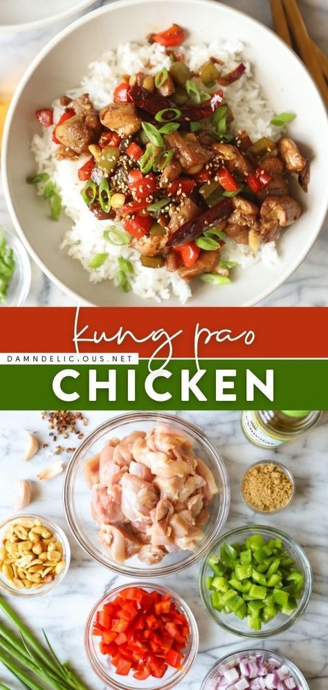 Asian Inspired Dishes, Healthy Chicken Dinner, Weekly Meals, Easy Asian Recipes, Chinese Chicken, Healthy Fall, Chicken Stir Fry, Best Chicken Recipes, Quick Dinner Recipes