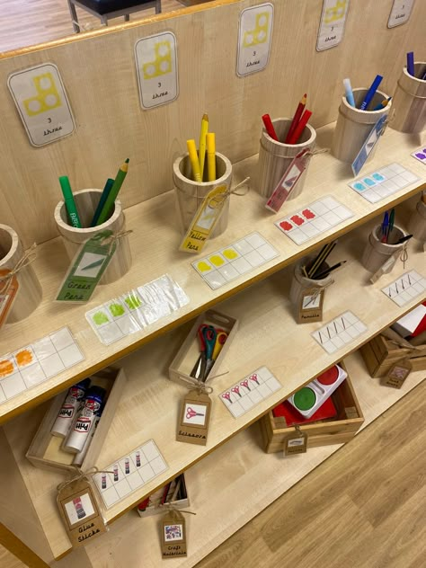 Art Area Eyfs, Creative Area Eyfs, Natural Classroom, Year 1 Classroom, Reggio Emilia Classroom, Reception Classroom, Preschool Room, Reggio Inspired Classrooms, Eyfs Classroom