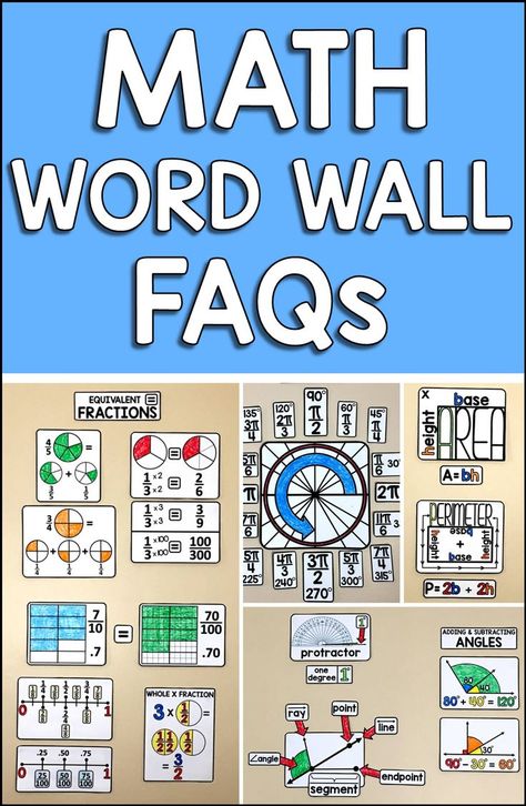 Math Vocabulary Wall, Classroom Displays Secondary, Word Wall Bulletin Board, Maths Classroom Displays, Maths Classroom, Vocabulary Wall, Wall Bulletin Board, Math Word Wall, Math Vocabulary Words