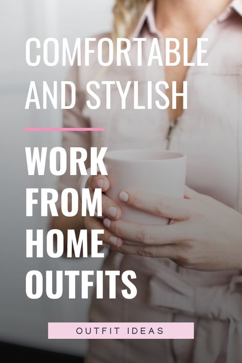 Outfits For Working From Home, Work From Home Uniform, Wfh Outfit Ideas, Work From Home Outfits Women, Home Outfit Women, Wfh Fashion, Work From Home Wardrobe, Wfh Wardrobe, Work From Home Outfit Ideas