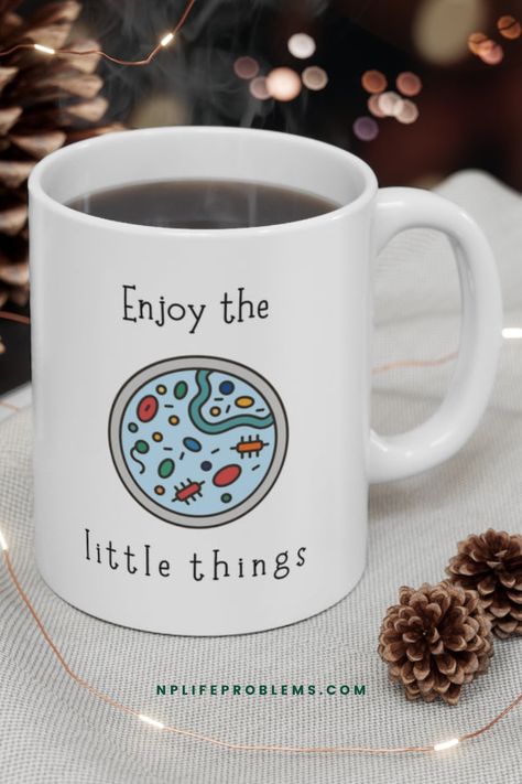 Sip in style with our Microbiology Mug, the perfect gift for the science lover in your life! Ideal for morning coffee or late-night study sessions, it makes a thoughtful gift for birthdays, graduations, or any special occasion. Bring a touch of science to your daily routine! #MicrobiologyMug #ScienceGifts #ScienceLover #Microbiology #GiftIdeas #CoffeeLovers #StudentLife #ScienceTeacher #LabLife #GraduationGift Microbiology Gifts, Biology Teacher Gifts, Medical Stickers, Night Study, Biology Teacher, Funny Science, Lab Tech, Study Sessions, Tech Gift