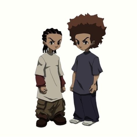 Boondocks Matching Pfp, Boondocks Comic, Boondocks Characters, Rip Grandpa, Riley Boondocks, Riley Freeman, The Boondocks Cartoon, Boondocks Drawings, Dope Cartoons