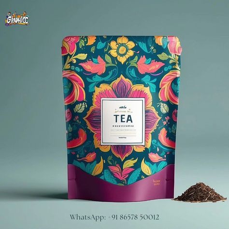 Stunning Tea & Coffee packaging designs : Unlock the potential of your product with stunning packaging designs from Graphicc.in. Our team specializes in creating designs that captivate and connect with your audience. Make your brand unforgettable with packaging designs that speak volumes. Contact us on +91 86578 50012 #branding #design #packagingdesign #stunning #graphicdesign Coffee Box Design Packaging, Tea Branding Packaging, Coffee Packaging Illustration, Tea Pouch Packaging Design, Abstract Packaging Design, Stand Up Pouch Packaging Design, Tea Box Packaging Design, Tea Brand Logo, Namaste London